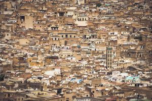 Fez panorama while coming back from Borj Nord (North Fort)