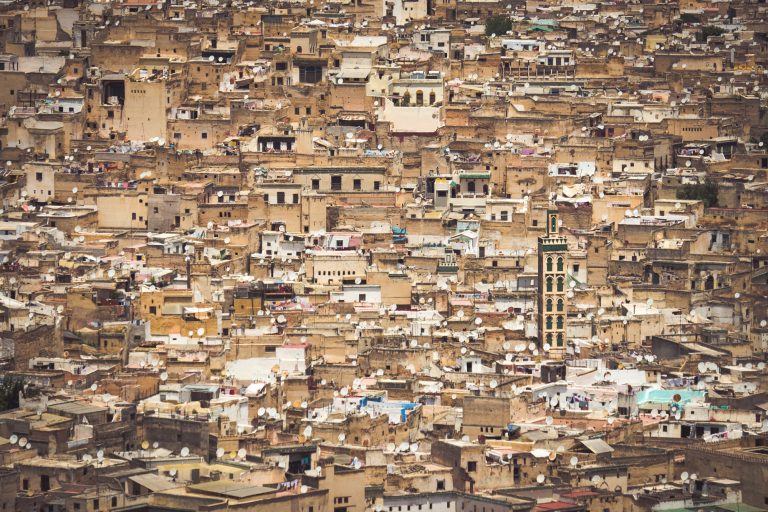 Fez panorama while coming back from Borj Nord (North Fort)