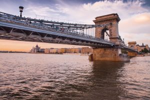 Chain Bridge and the Hungary Parliament House, Budapest