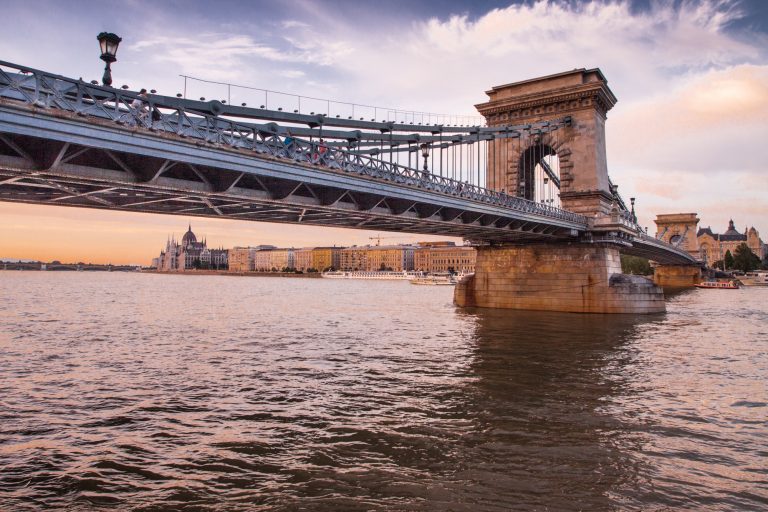 Chain Bridge and the Hungary Parliament House, Budapest
